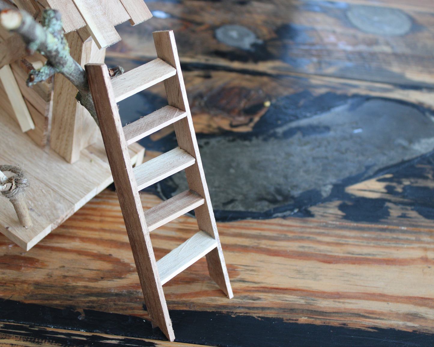 Small Wooden Ladder